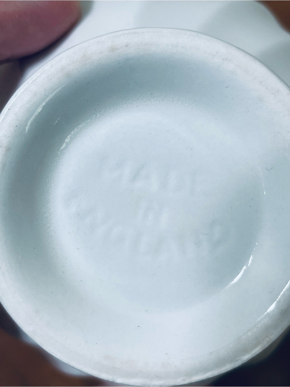 Johnson Brothers Regency Snowhite Patten Earthenware Creamer Swirl Made England - Picture 8 of 12